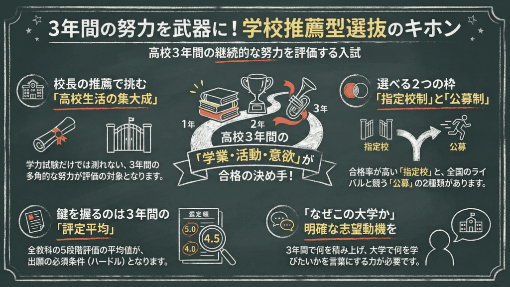 学校推薦型選抜の基礎知識